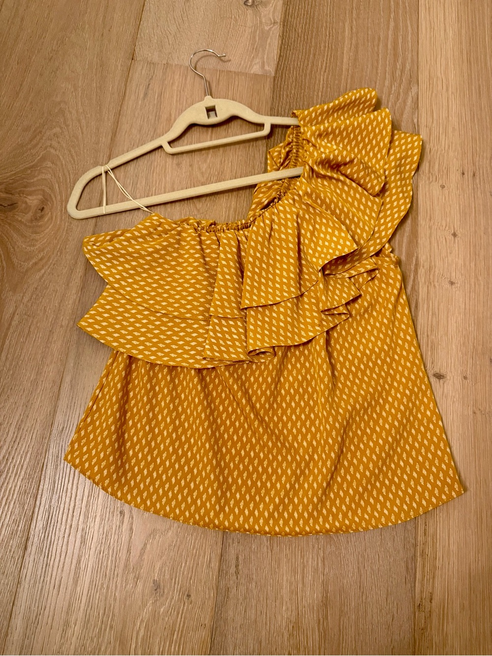 Misa LA ruffled one shoulder top - Picture 8 of 8